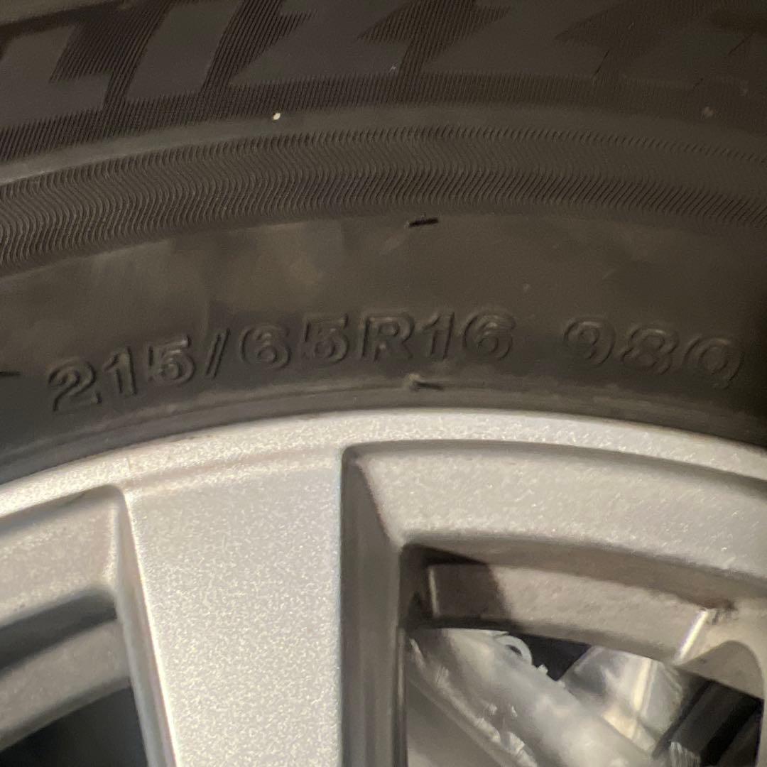 ブリヂストン スタッドレスタイヤ 215/65R16 ホイールセット美品