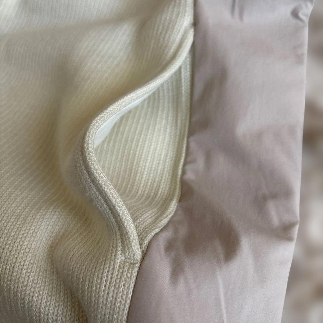 新品　マンシング　裏起毛ニットパーカー LL オフ白 送料込み