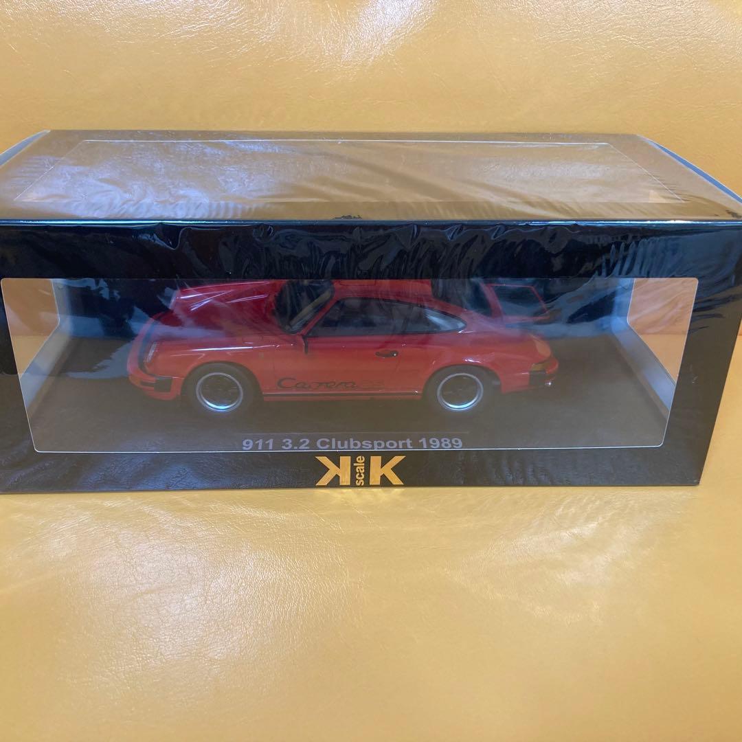 KKスケール 1/18 ポルシェ 911 3.2クラブスポーツ（1989）