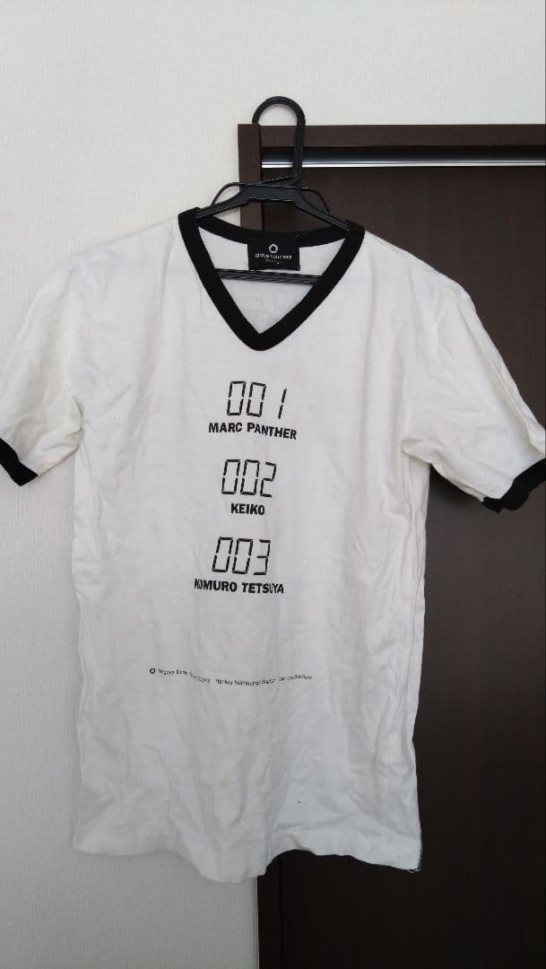 【B級品】希少 globe tour 1998 VネックTシャツ