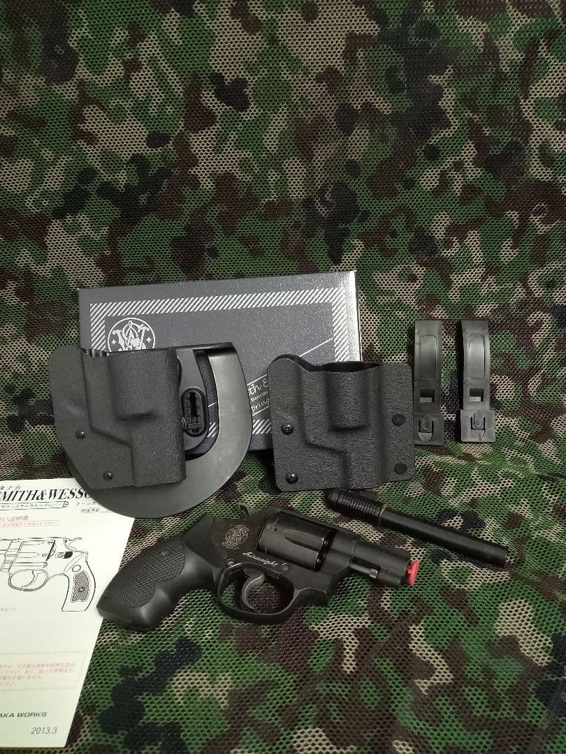 チーフスペシャル(タナカ製ガスガン)&カイデックスホルスター