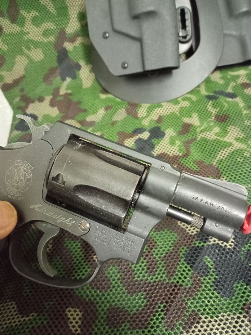 チーフスペシャル(タナカ製ガスガン)&カイデックスホルスター