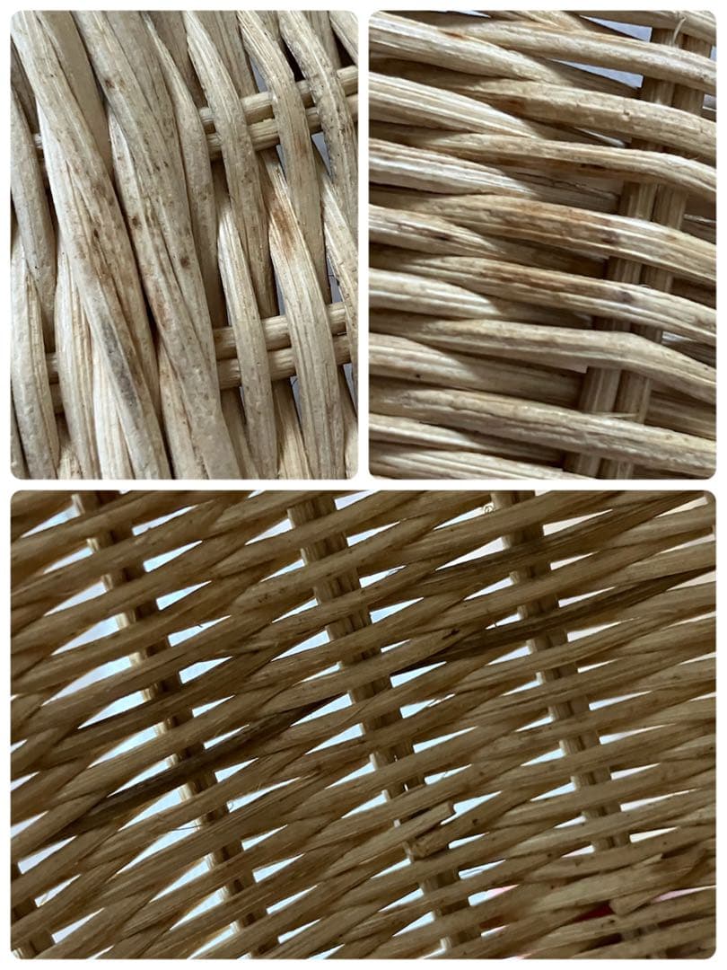 キティ　かご小物入れ　キティ籠　昭和レトロ　キティレア　キティちゃんレトロ