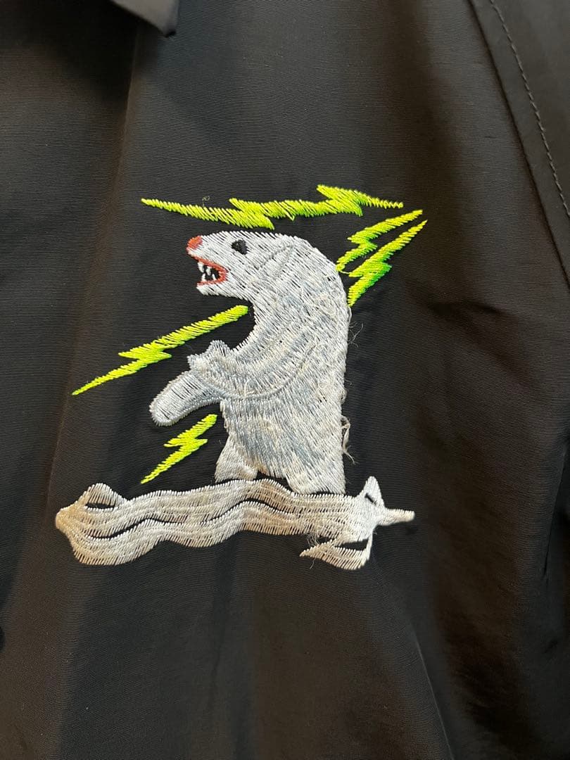 facetasm ALASKA刺繍ナイロンジャケット　サイズ 3