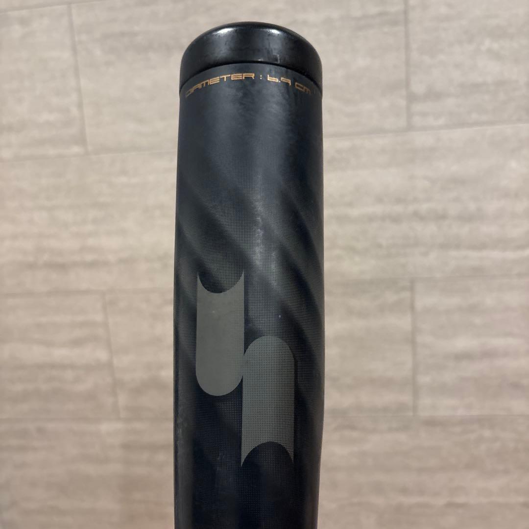 【中古•訳あり】MM18 ブラック 軟式バット　84cm 720g