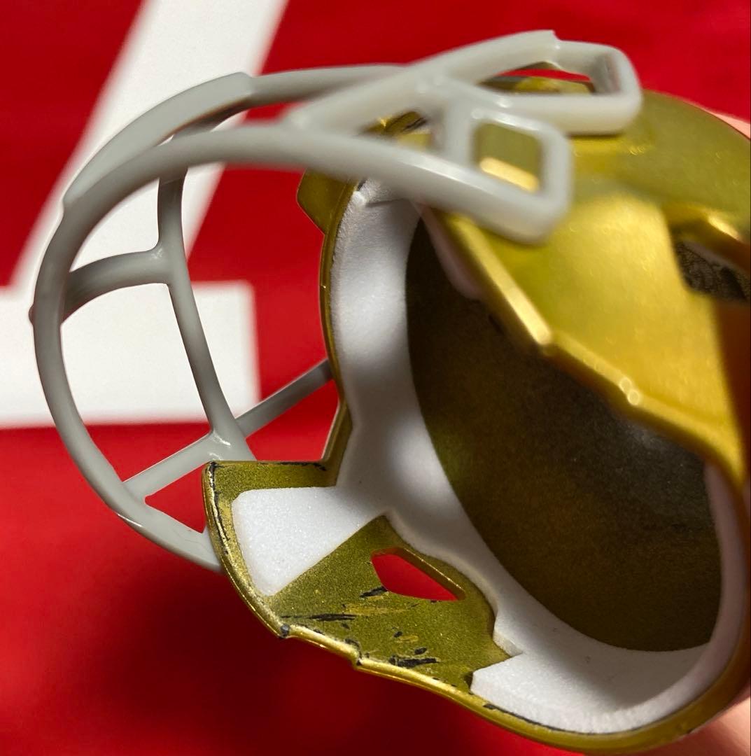 訳有ほぼ未使用 説明必読 NFL 49ERSキャパニック ジャージ ミニヘル付