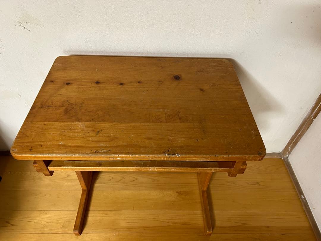 昭和　勉強机　椅子　机