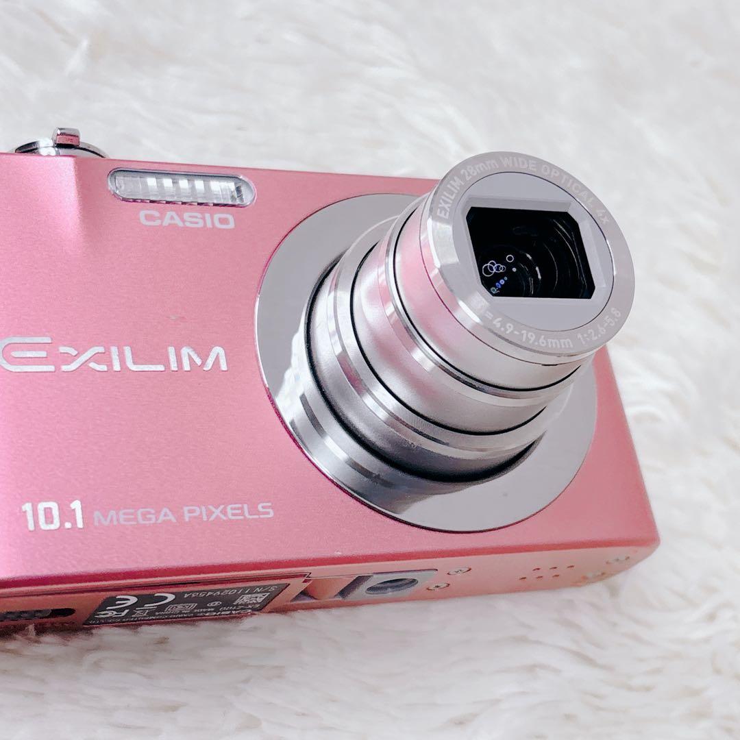 【美品】CASIO デジタルカメラEXILIM EX-Z100 ピンク オールド