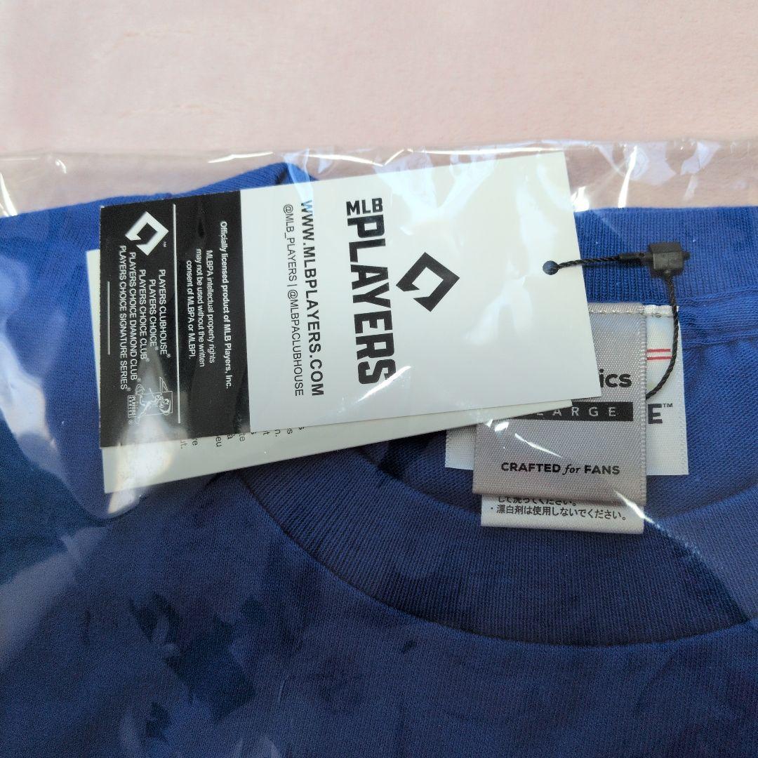 大谷翔平　2024年　50/50　新品未使用　記念　Tシャツ　ブルー　XL