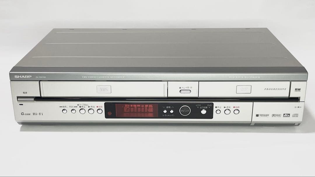 【ケム極上美品ダビング機】SHARP DV-RW190 VHS一体型DVD