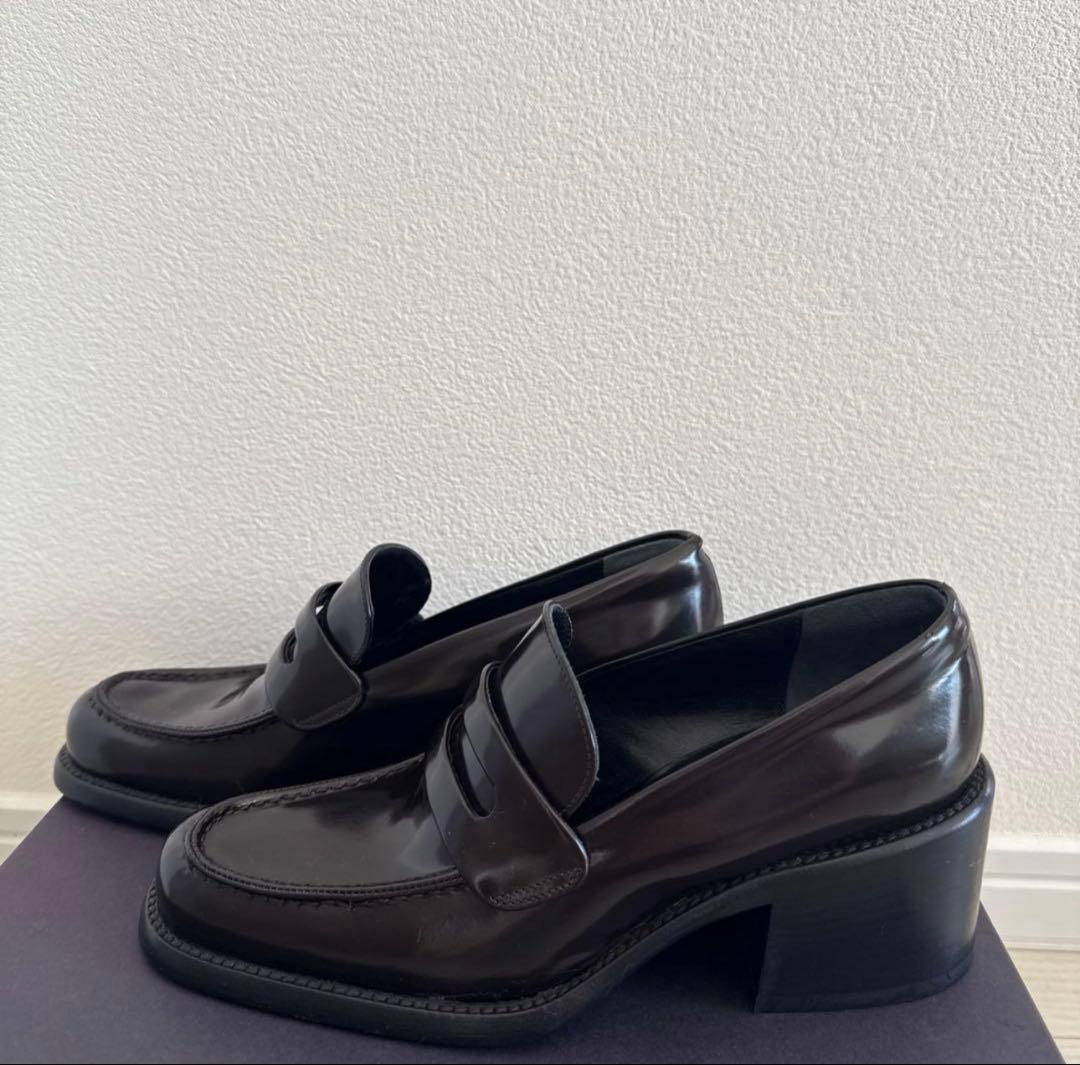 [専用]PRADAプラダヒールローファー34