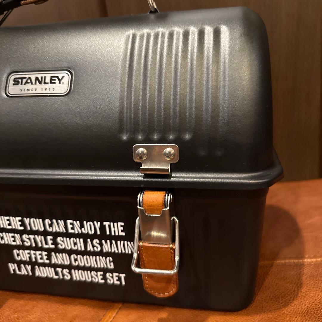 カスタムセット スタンレー ランチボックス　ブラック　9.5L