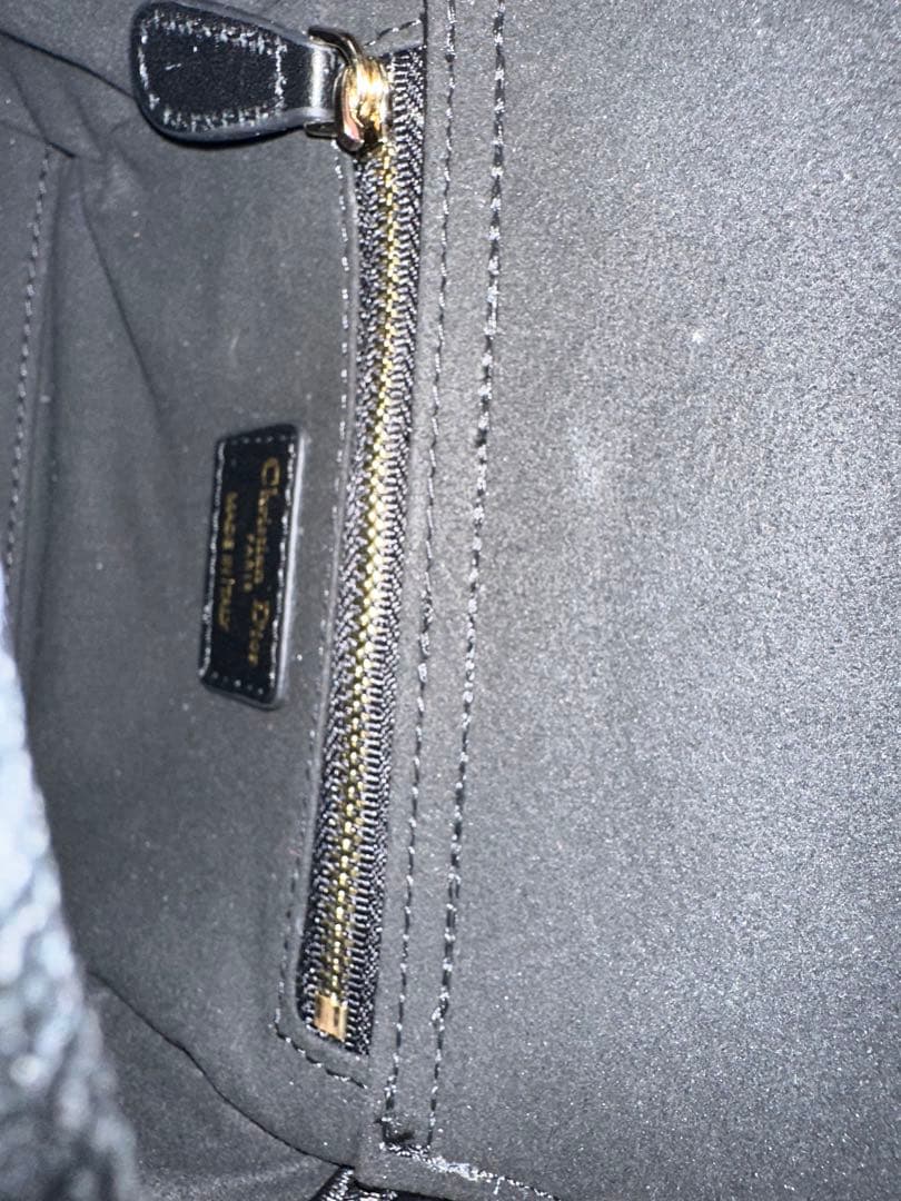 DIOR 新品ノベルティ　ショルダーバッグハンドバック2way ゴールドチェーン