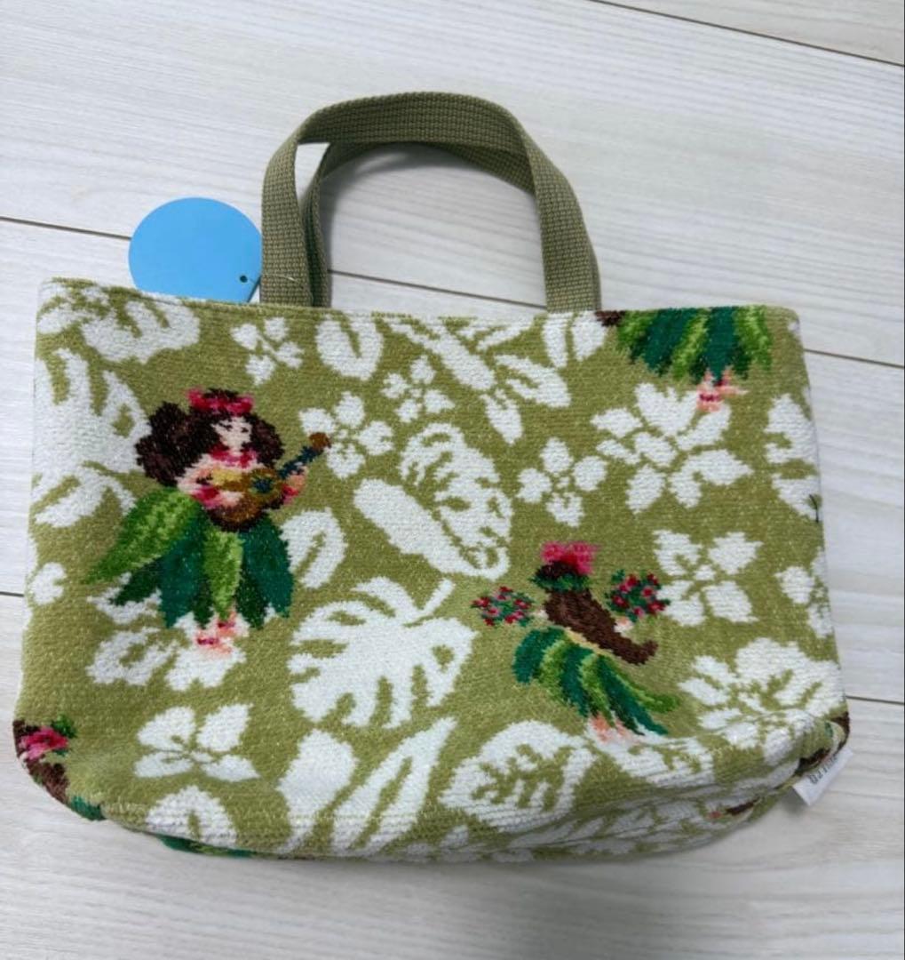 新品タグ付き　フェイラー　マナマナ　バッグインバッグ　ライトグリーン　緑