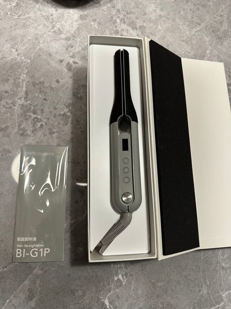 cado ストレートヘアアイロン BI-G1P グレー