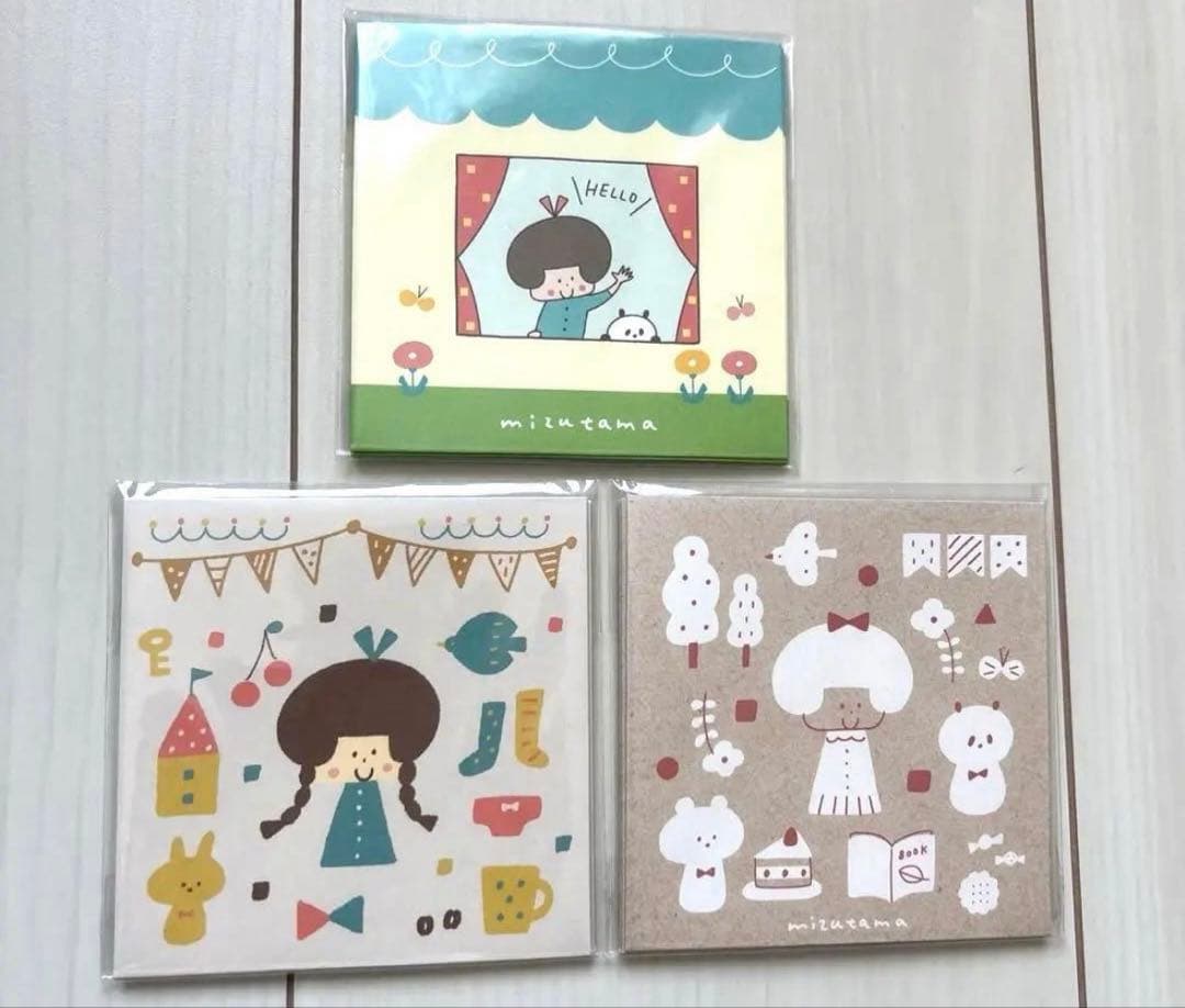 mizutamaさん 万年筆 ポチ袋 ノート マステ