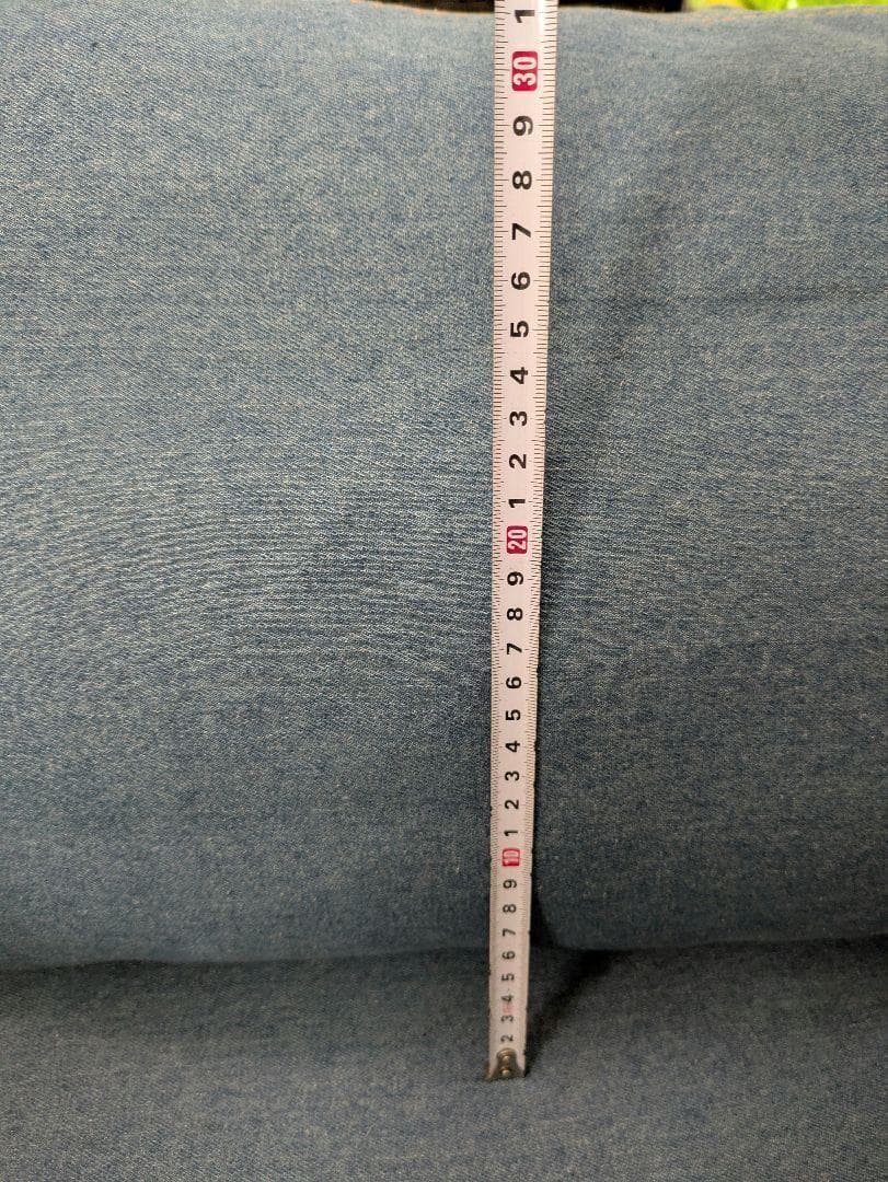 【美品】デニムソファ 1人掛け