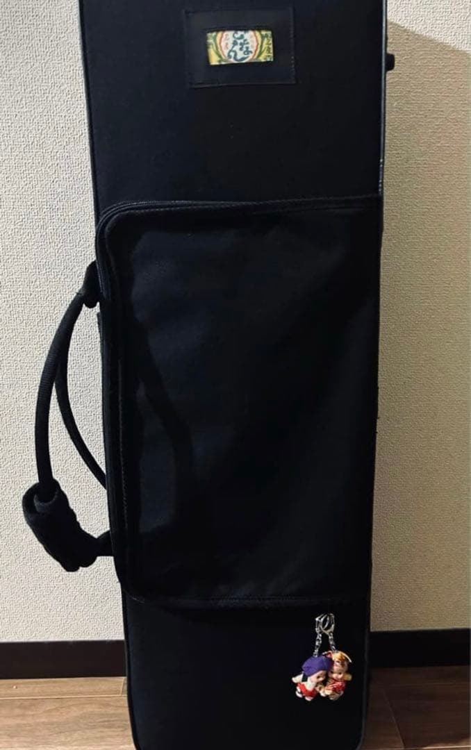 沖縄三線　本蛇皮張り　ケース付