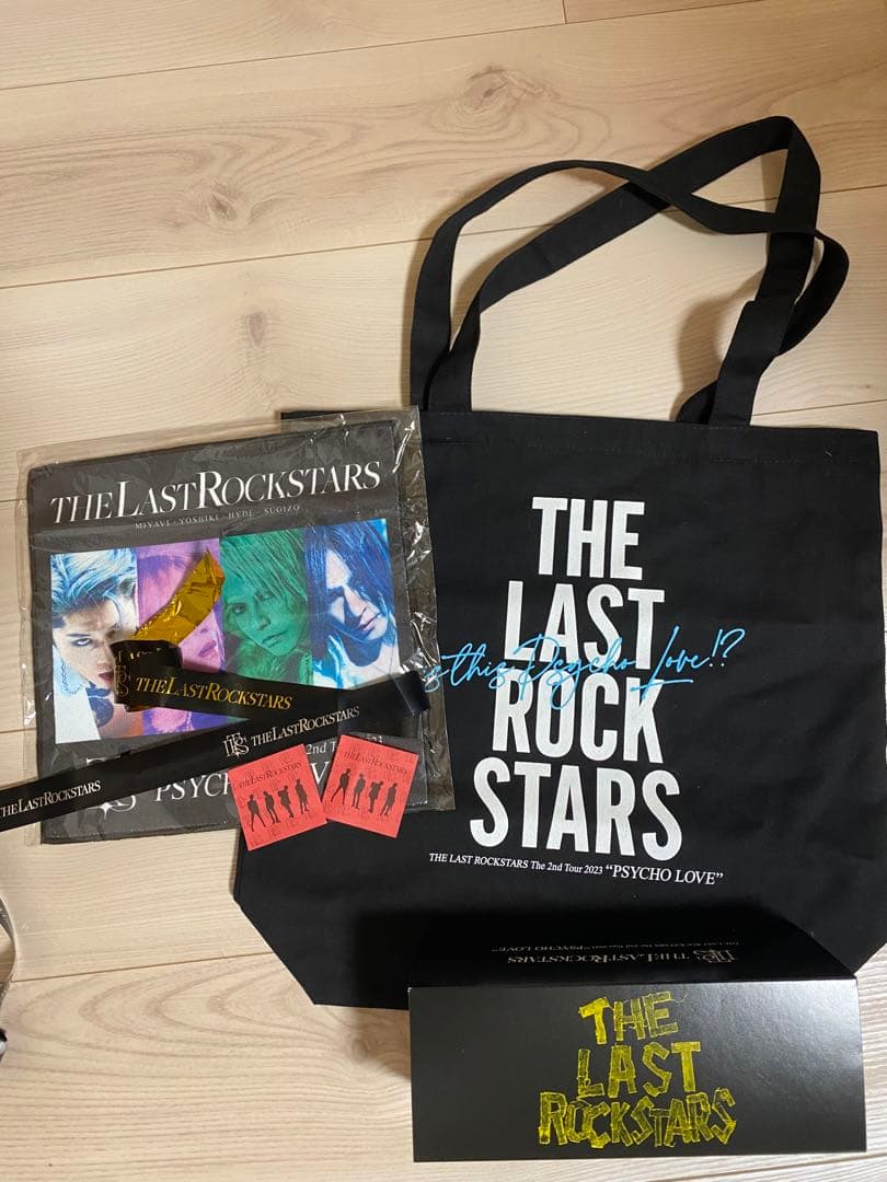 THE LAST ROCKSTARS VIPグッズ