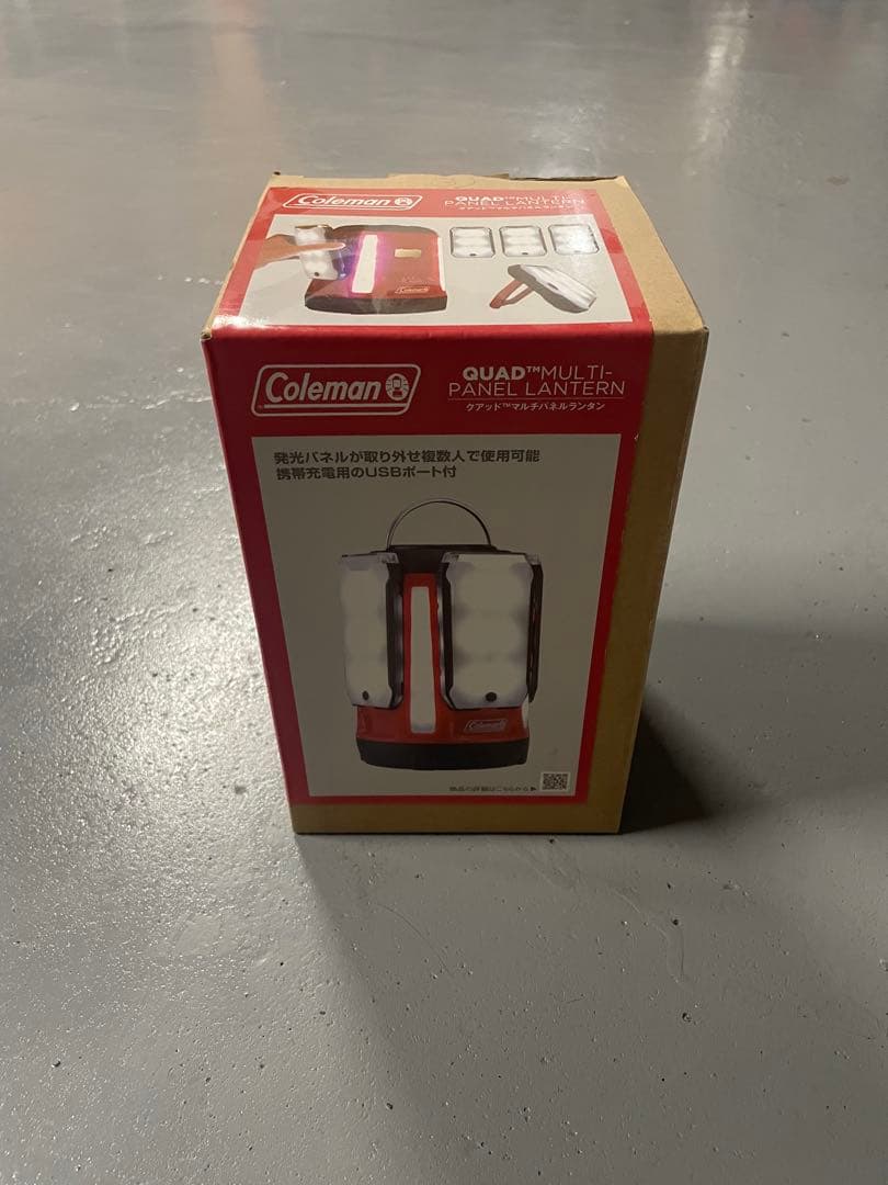 コールマン（Coleman）マルチパネルランタンplus レッド 2218786