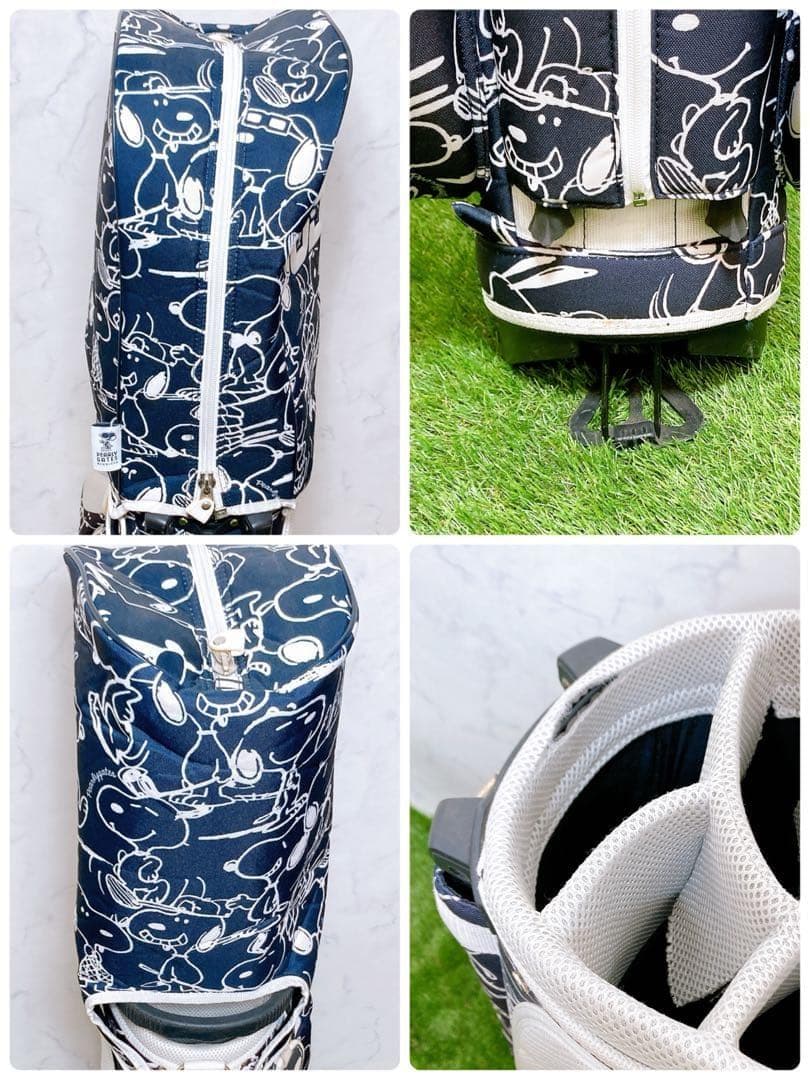 パーリーゲイツ　コラボスヌーピー　限定キャディバッグ　ゴルフクラブケース