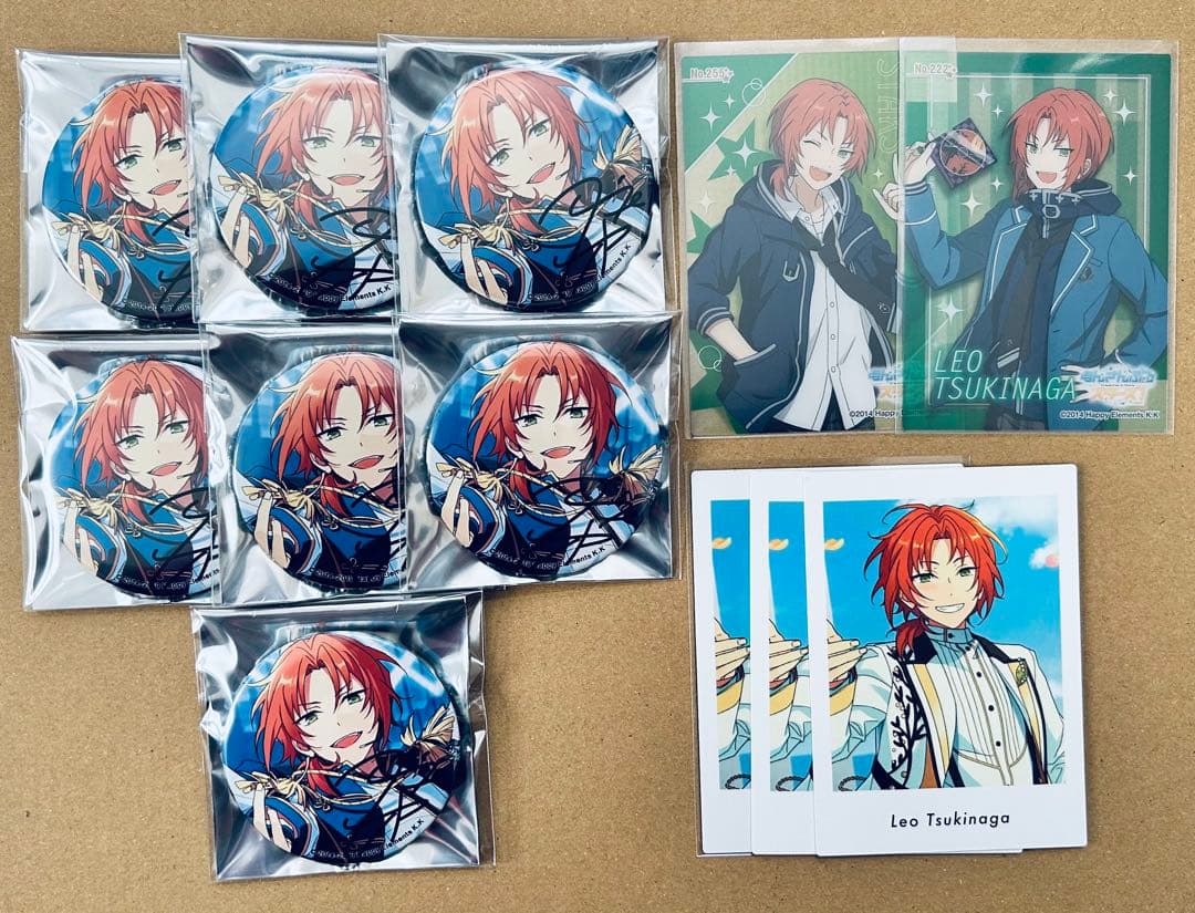 あんスタ 月永レオ ポートレート 缶バッジ ポトレ缶 etc