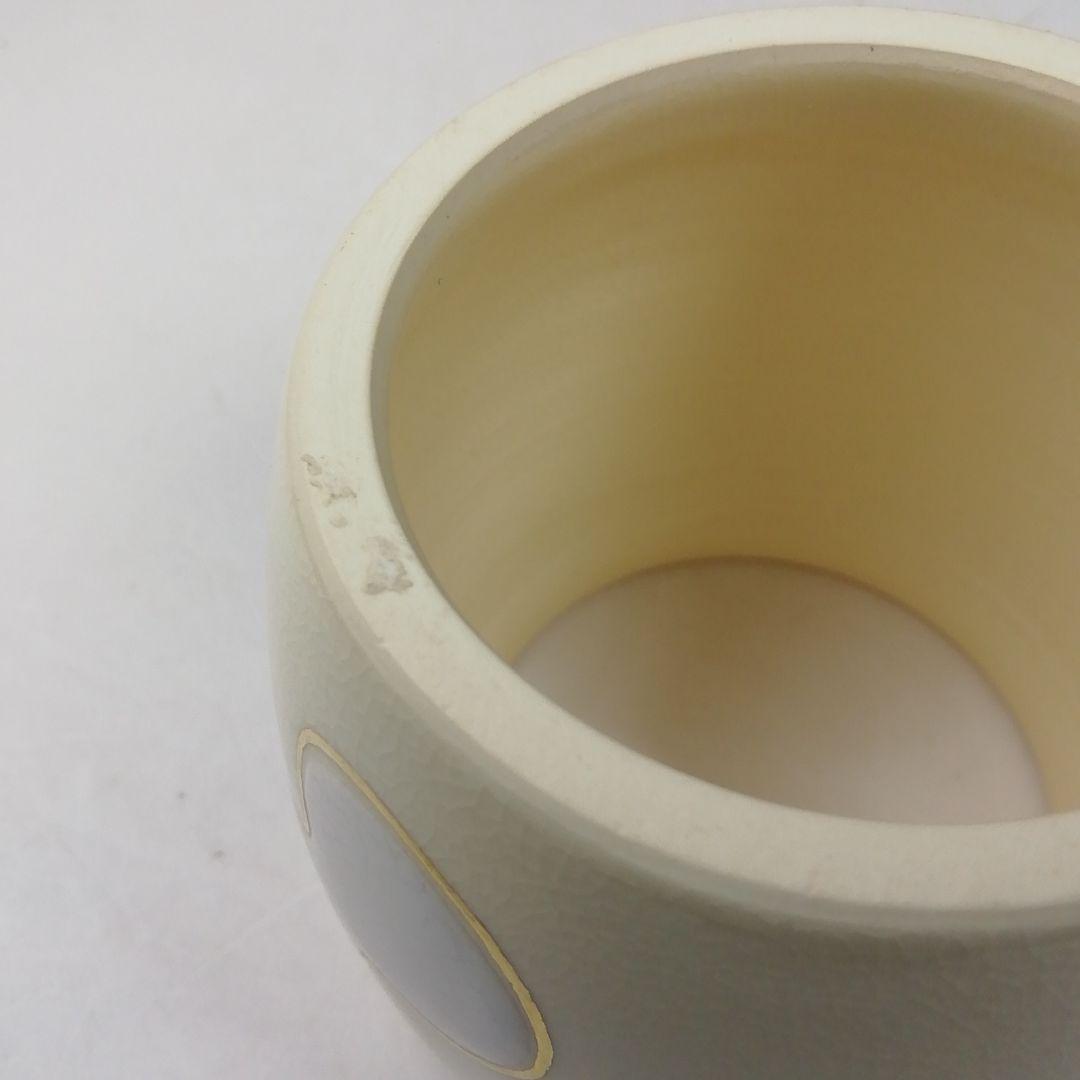 Ｗ４８　蓋置　『仁清　六瓢』『御室窯 造』　共箱　茶道具