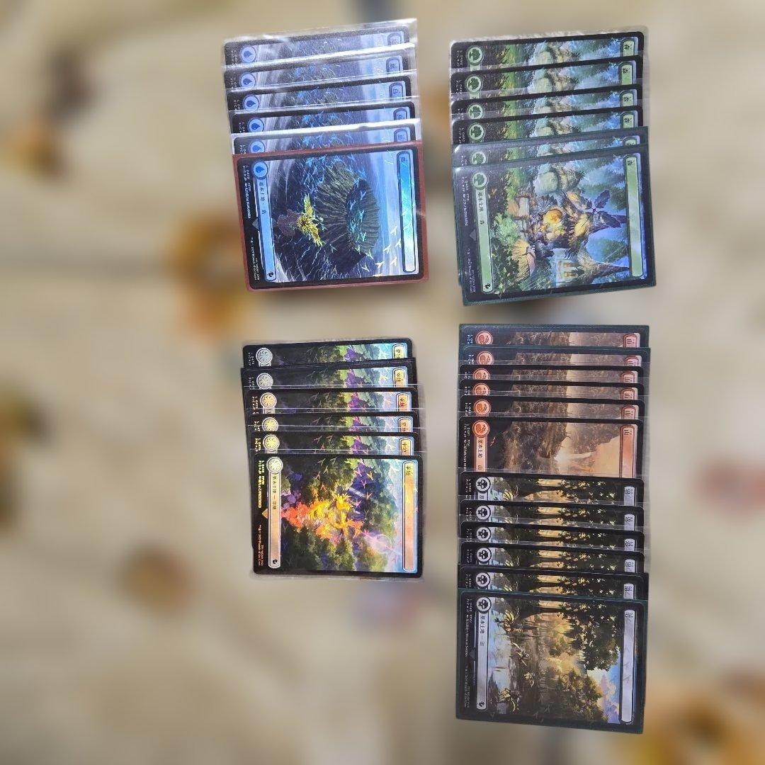 チョコボバンドル　チョコボ土地　3セット（合計30枚）