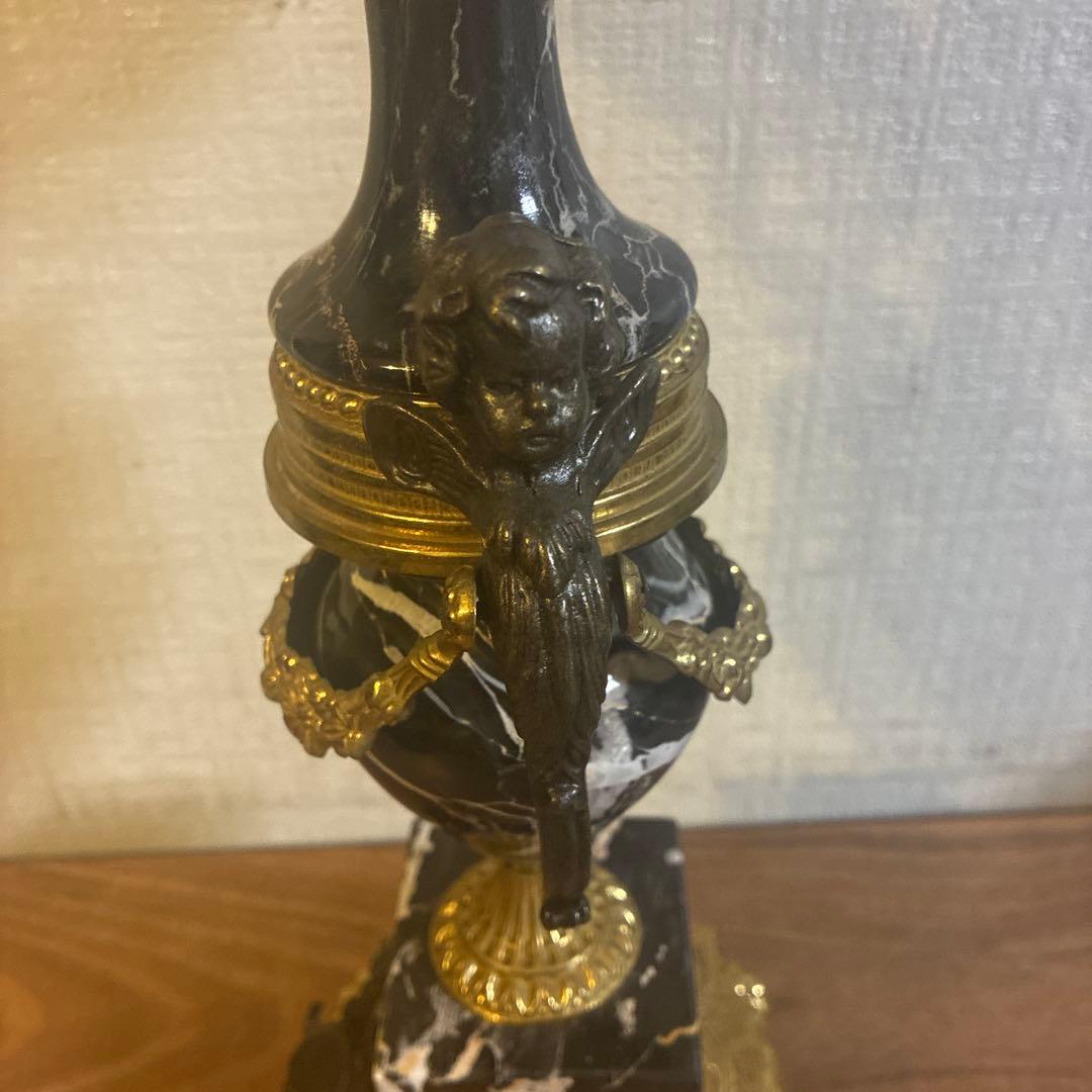 アンティーク イタリア製 7灯 キャンドルスタンド 蝋立て 燭台 曲がり有