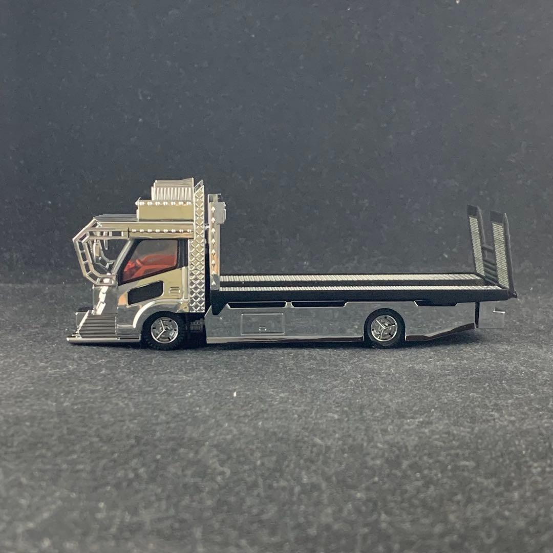 送料込　1/64 Micro Turbo PEAKO デコトラ　積載車