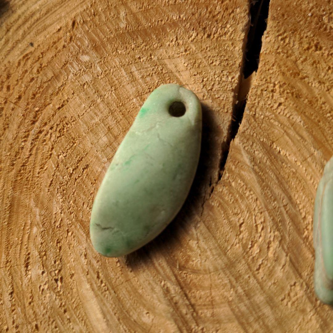 【縄文大珠】６個セット【糸魚川 翡翠】