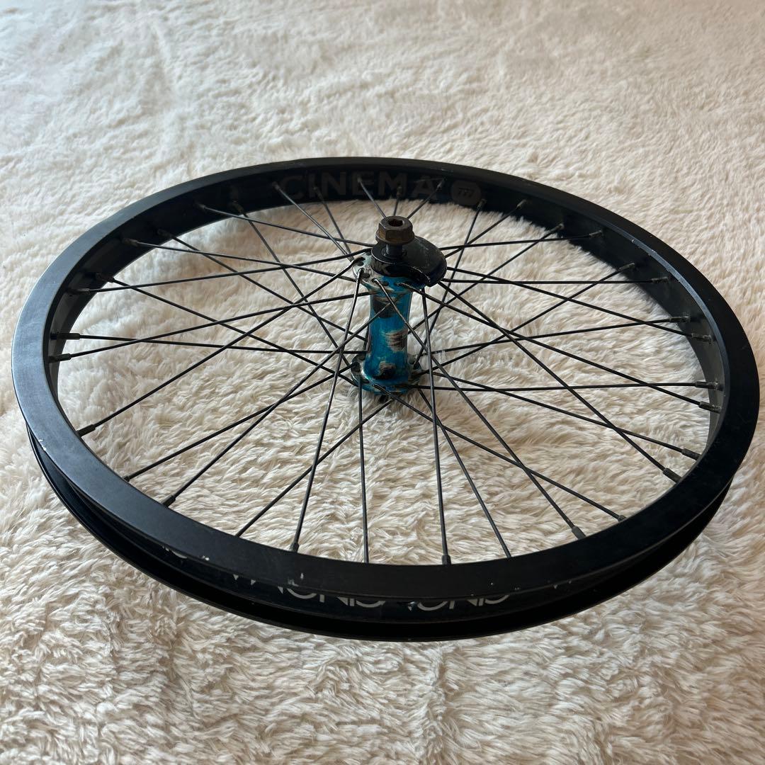 BMXフロントホイール/ CINEMAリム/KINKハブ