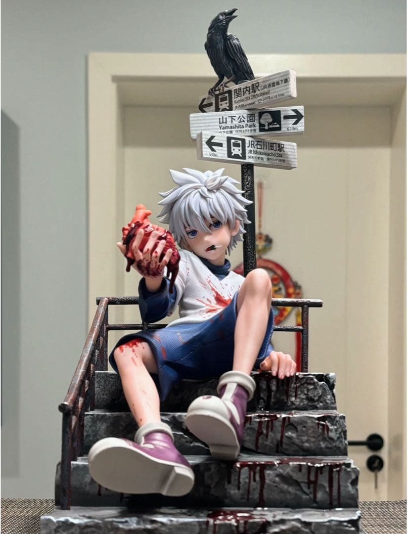 hunter×hunter キルア＝ゾルディック ガレージキット スタチュー⑨