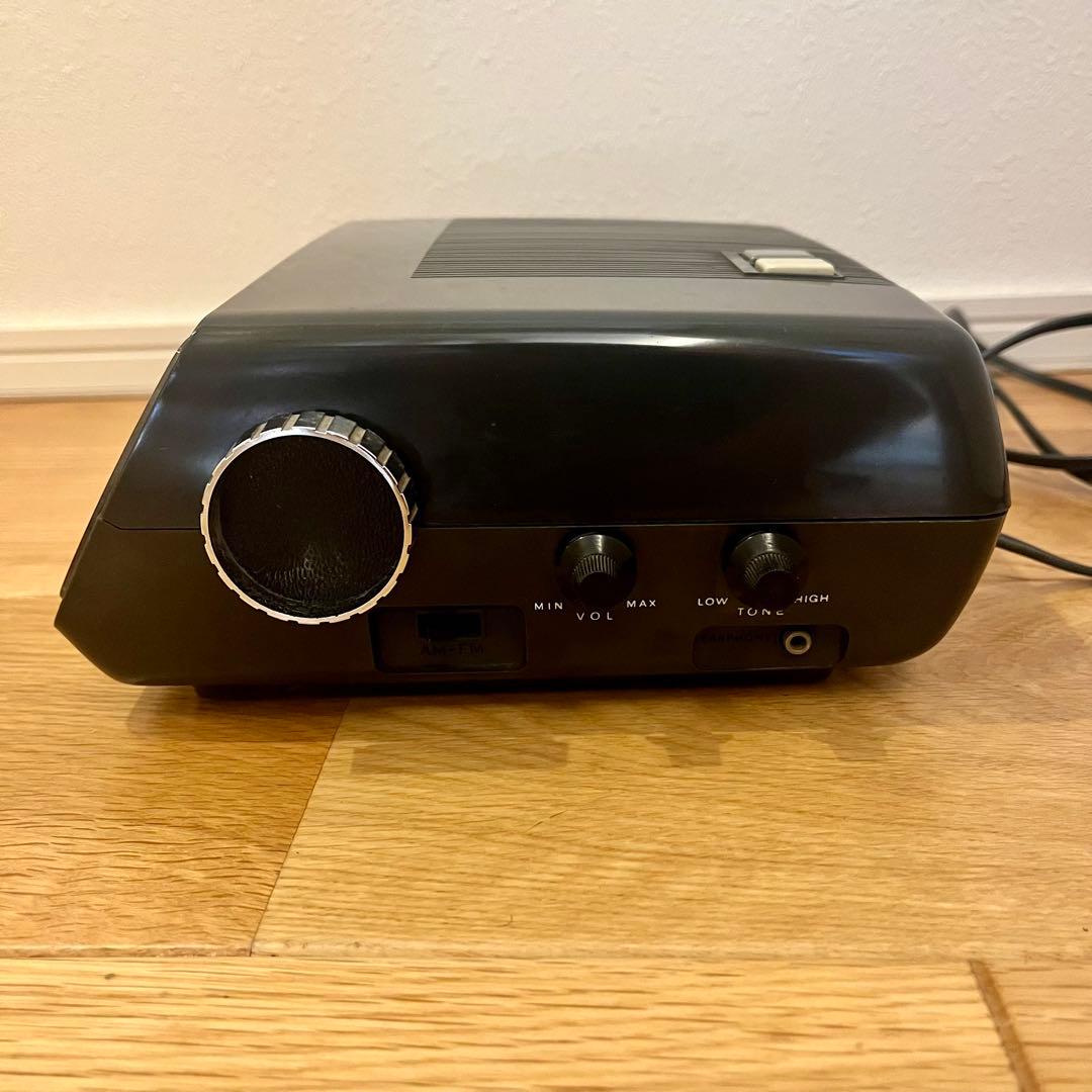 【昭和レトロ】SONY(ソニー)ICF-C300 AM/FMラジオ＋パタパタ時計