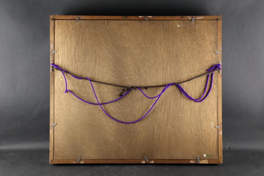 真作保証 高田誠 「早春の妙義」 油彩6号 共シール 文化功労者 日本芸術院会員