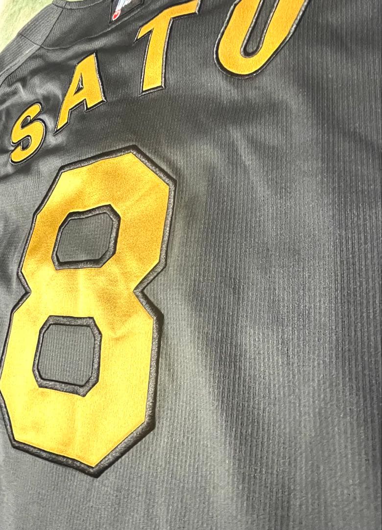 新品未使用 プロコレ 阪神タイガース 佐藤輝明 ブラックダイナマイト サイズO