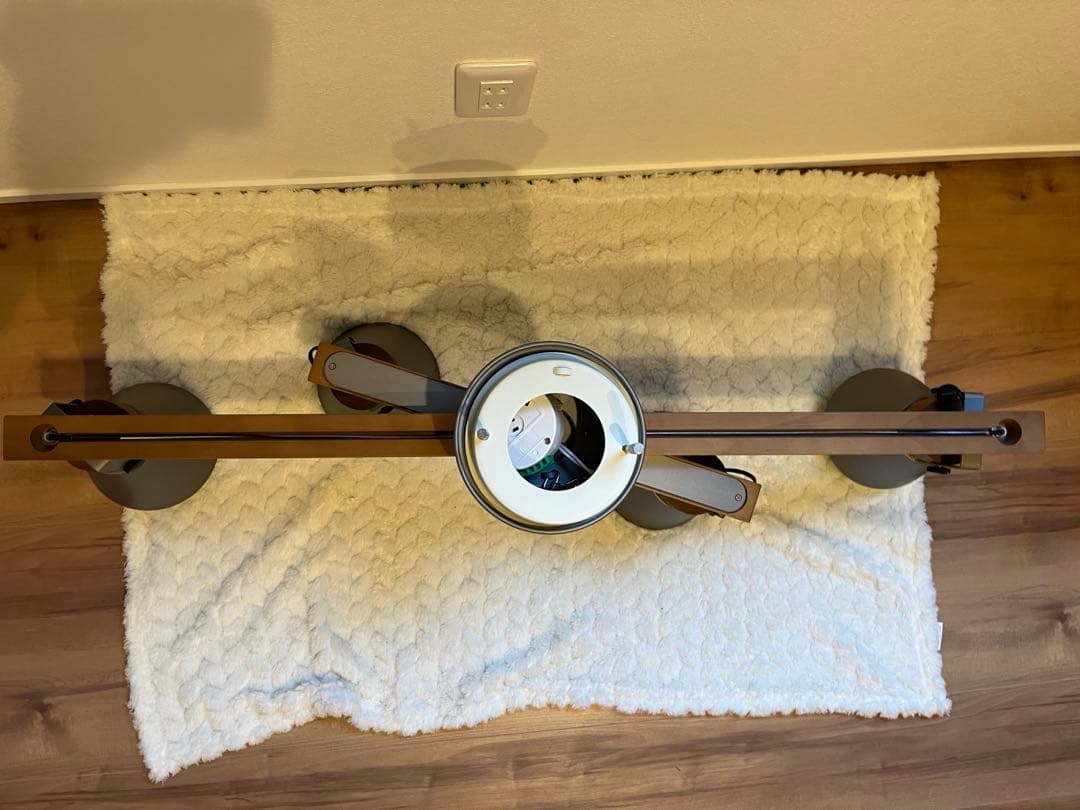 t*k様 照明 LC10798 4灯シーリングライト スライダー ヴィンテージシ