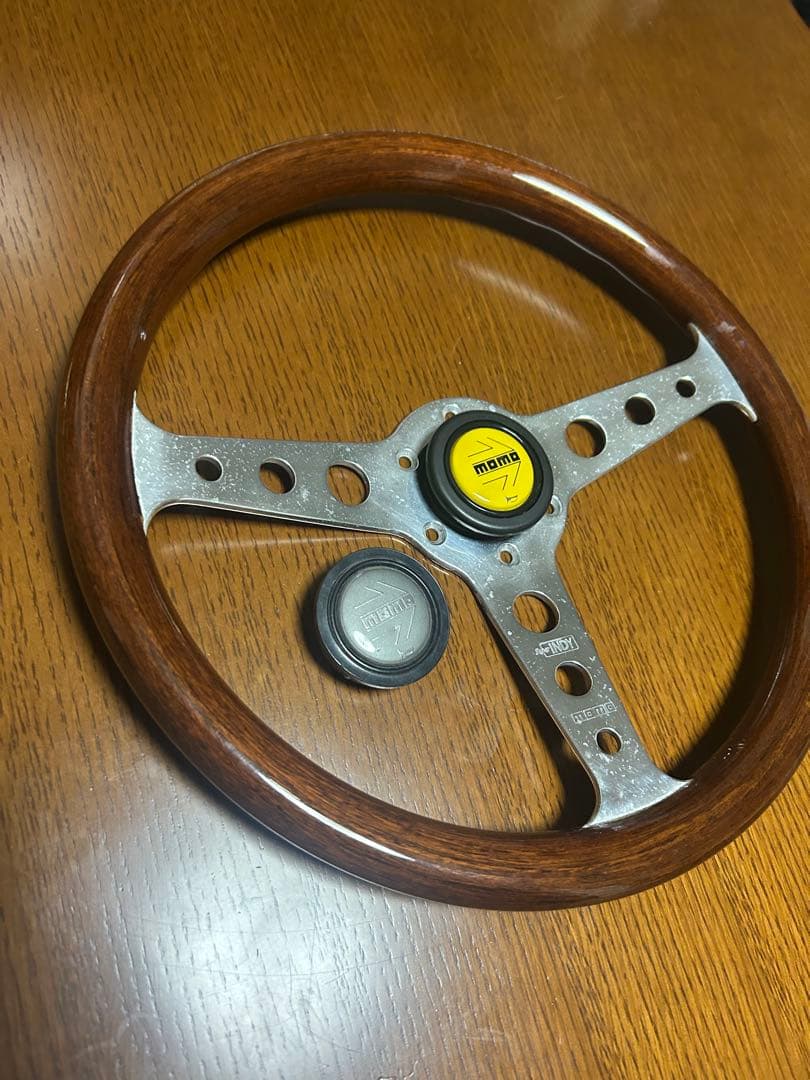 正規品momo モモ スーパーインディ ステアリング ハンドル ナルディ ウッド