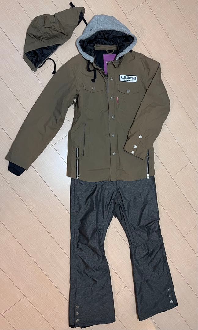 【値下げ!!】ダブルエー AA スノーボードウェア 上下 レディース M
