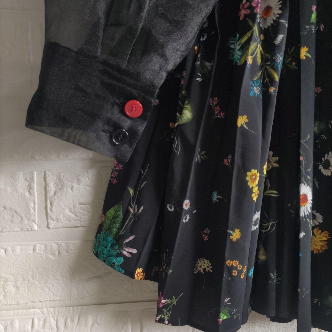 専用✨ロイスクレヨン　フラワー　プリーツ　オーガンジー　ワンピース　チュニック