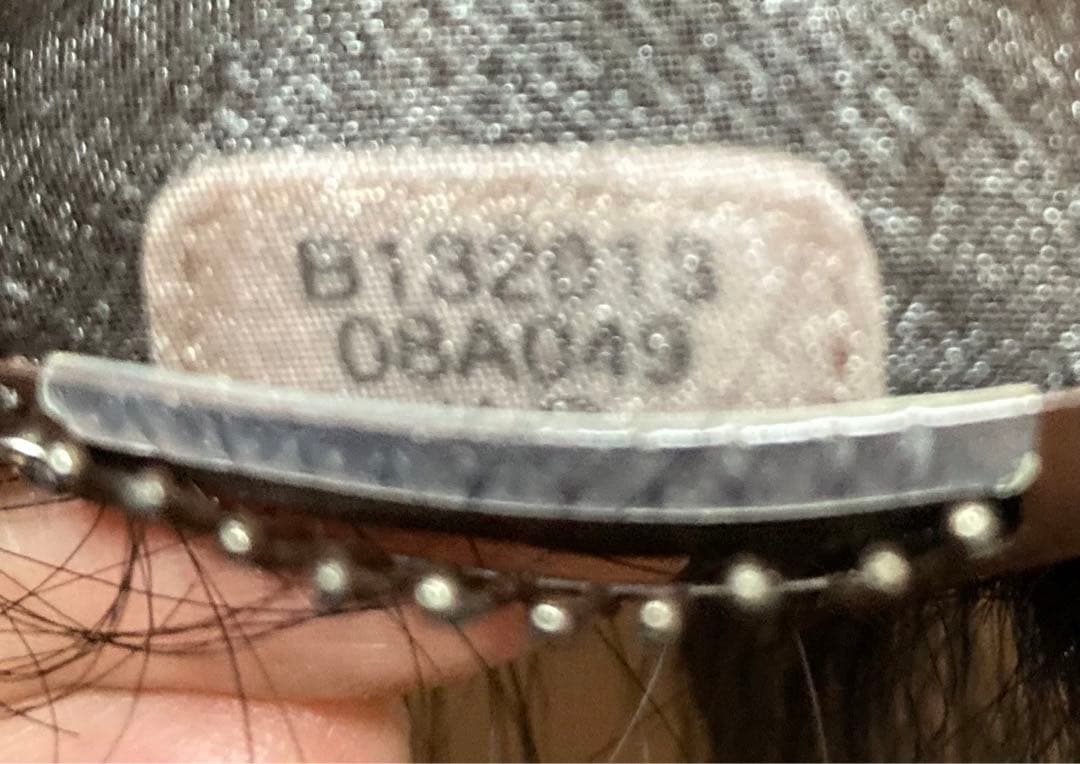 ビーグル　レディースアデランス　トップピース　人工皮膚付　ブラック