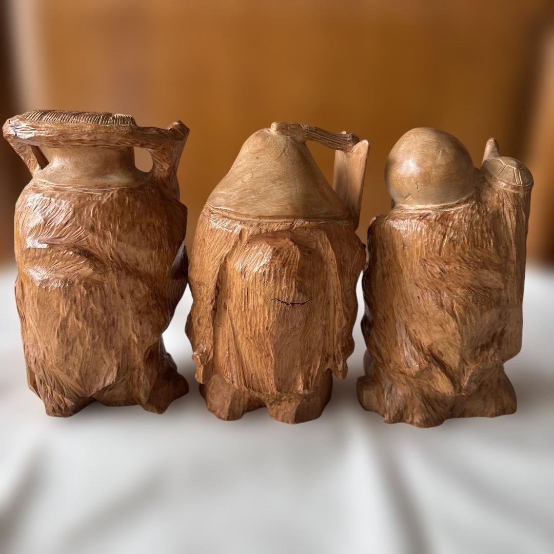 木彫り　七福神