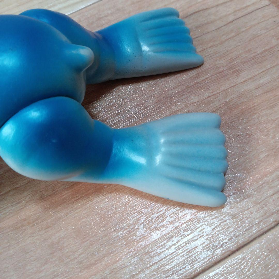 みんなのアイドル　海獣　タマちゃん　ソフビ　マルサン　タグ付き