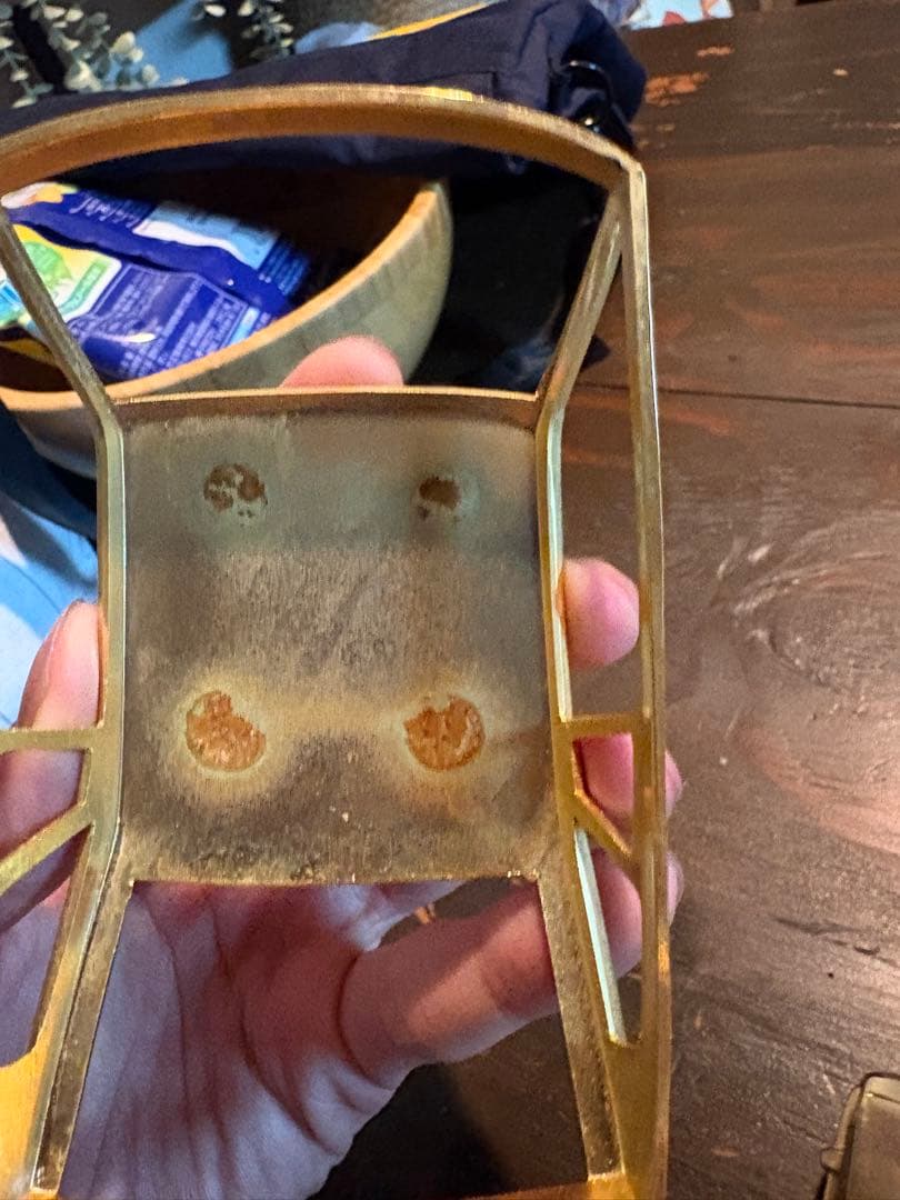 マツダ コスモAP 金色 インテリアミニカー 昭和レトロ 当時物 刻印あり