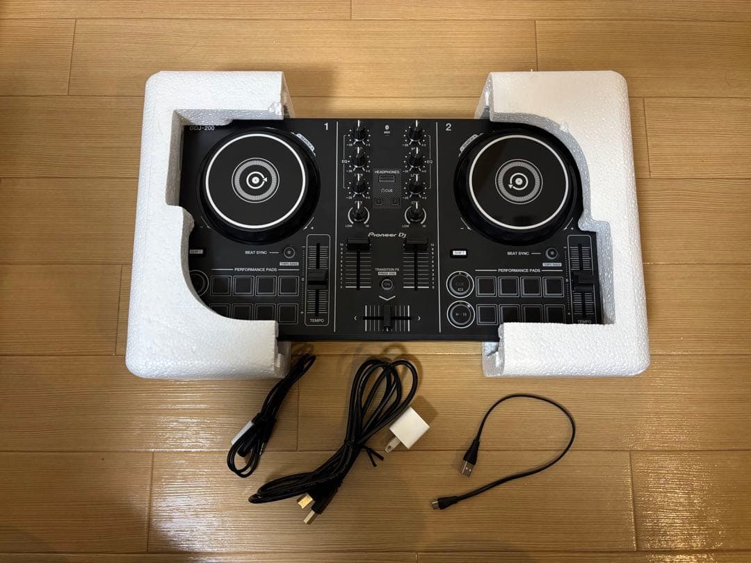 【完備品】Pioneer DJ DDJ-200 DJコントローラー　23年製