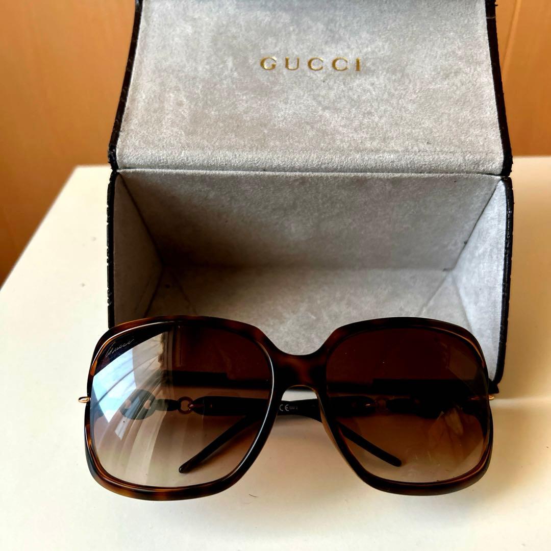 【最終値下げ】美品　GUCCI サングラス　べっこう