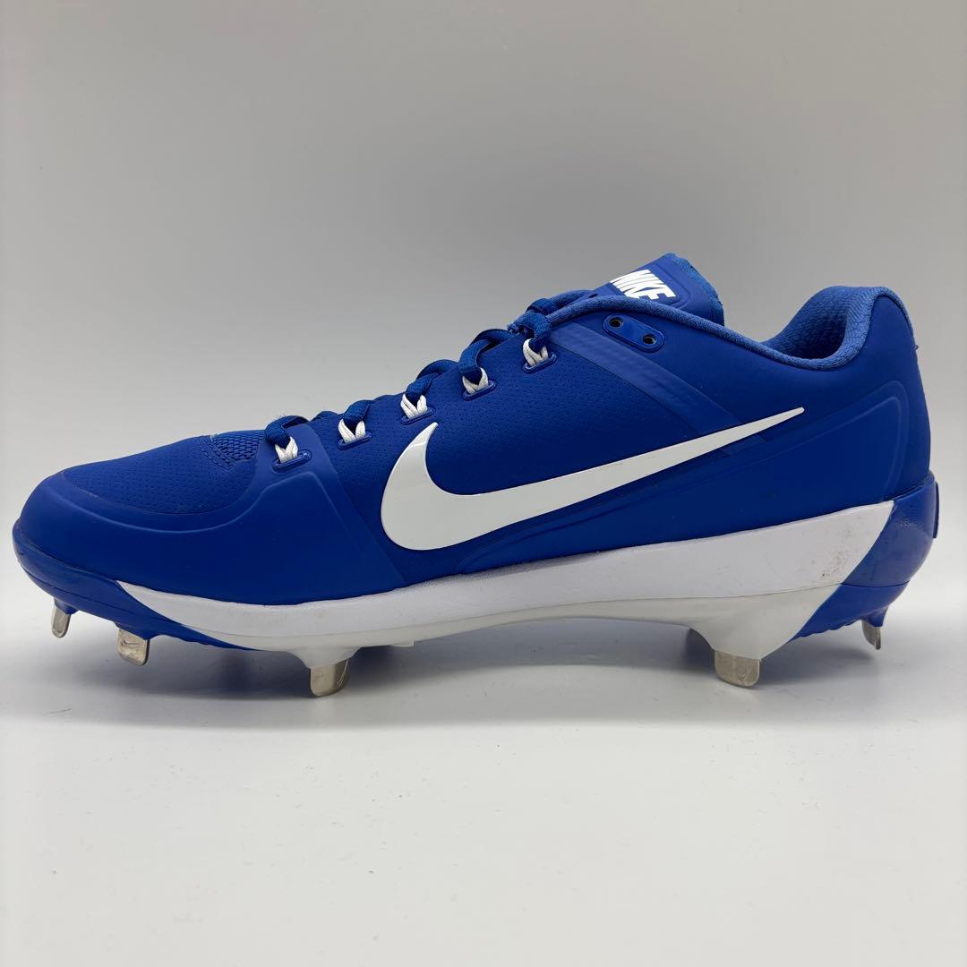 NIKE 野球　スパイク　金具 ブルー 青 27.5㎝ ローカット