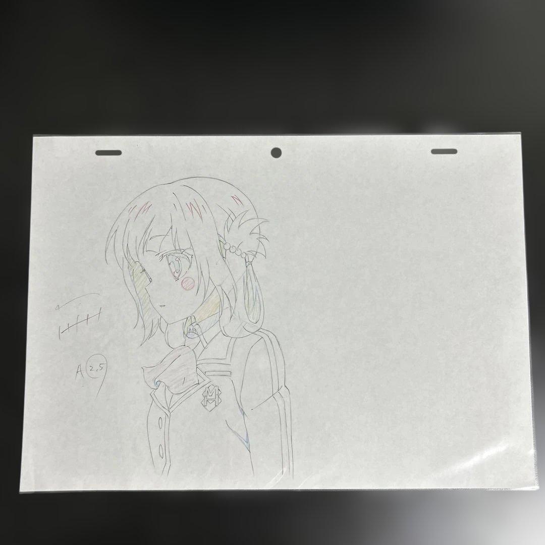 凪のあすから 生原画 美海