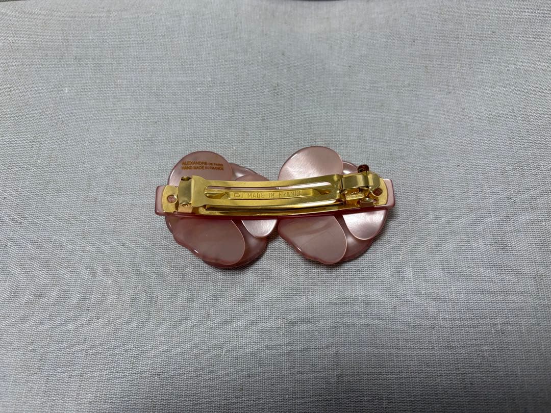 アレクサンドルドュパリ(Alexandre De Paris) ヘアバレッタ美品