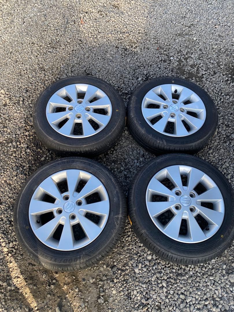 KEIGO　金土日価格　スズキ純正 155/65R14 タイヤほぼ新品